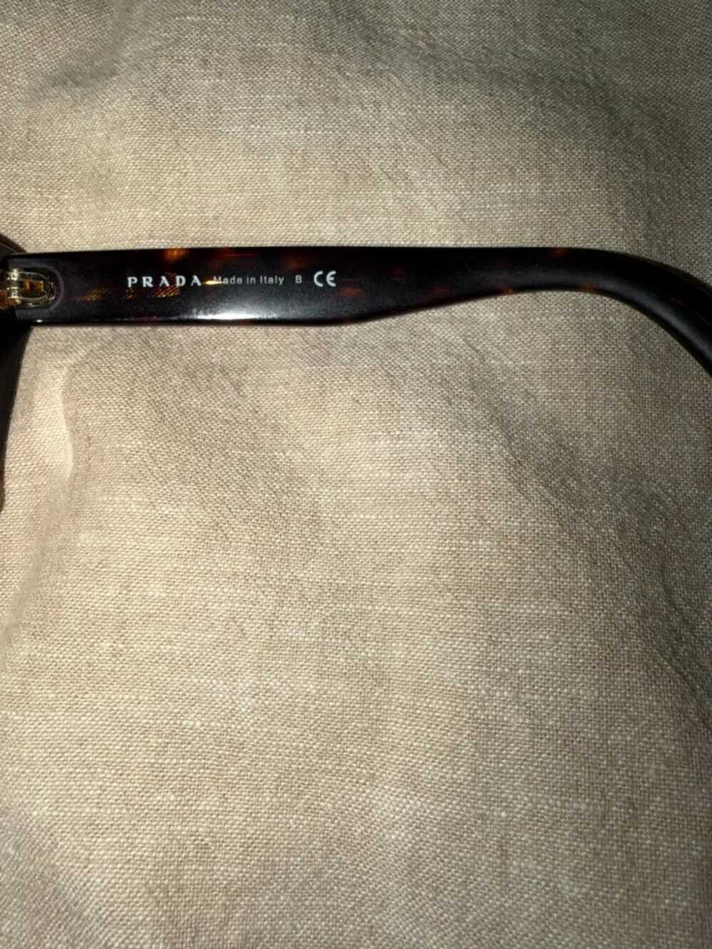 Prada Black Cat-Eye Sunglasses